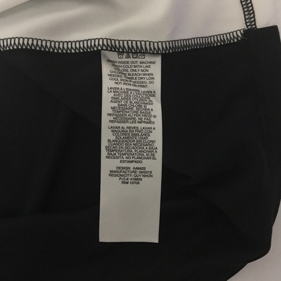 Adidas Boys Shirt Athletics Black White XL 18/20 - Picture 7 of 8